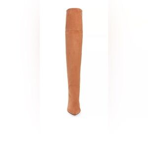 Jeffrey Campbell blush 
Suede  over knee boots